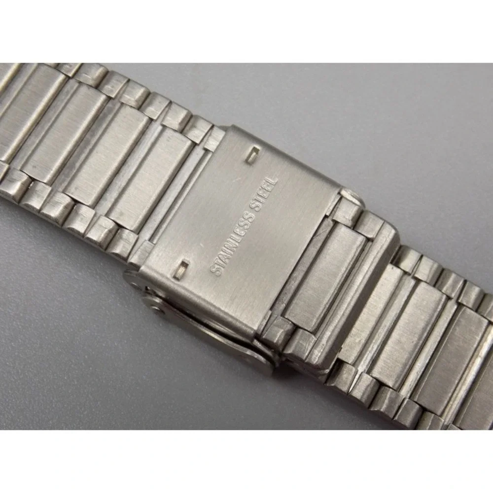 Citizen Wrist Watch Stainless Band Steel 20mm 6.5 Inches Long